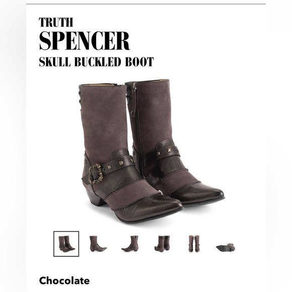 John Fluevog ankle boots. Spencer. Chocolate. Size 9 - Picture 11 of 13